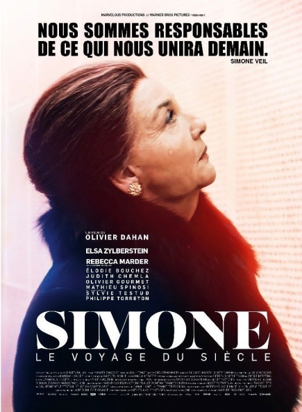 Vente de places de cinéma pour une avant-première du film sur la vie de Simone VEIL au profit de la FRC.