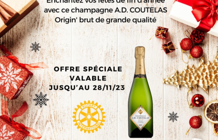 Enchantez vos apéritifs et vos soirées festives avec ce champagne A.D. COUTELAS Origin' brut de grande qualité.