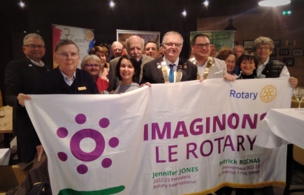 Le Rotary en fête au Lycée Hôtelier de Bellerive ce 17 janvier 2023 !