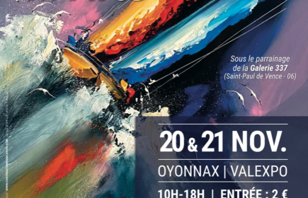 Le 15ème Salon des Arts a lieu le week-end des 20-21 novembre de 10h à 18h à Valexpo (OYONNAX-01)